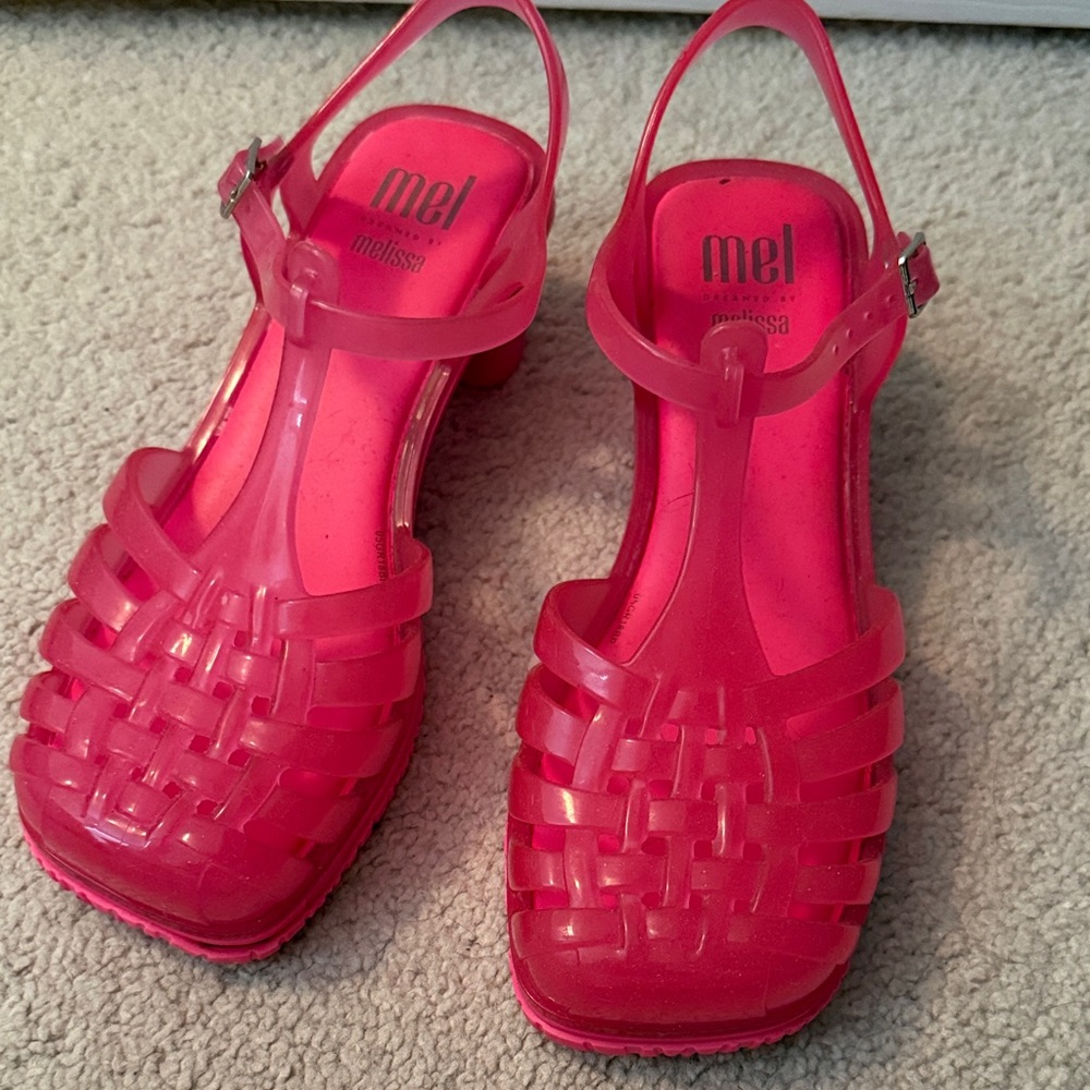 Melissa Women's Bright Pink Sandals